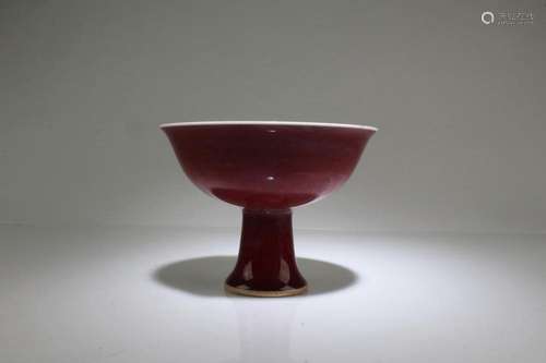 A Porcelain Stem Bowl