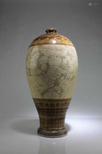 A Cizhou Meiping Vase