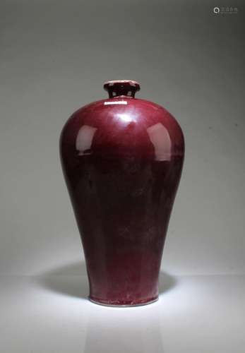 A Porcelain Meiping Vase