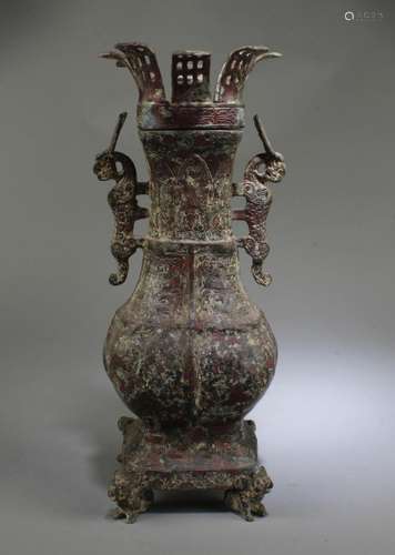 A Bronze Vase