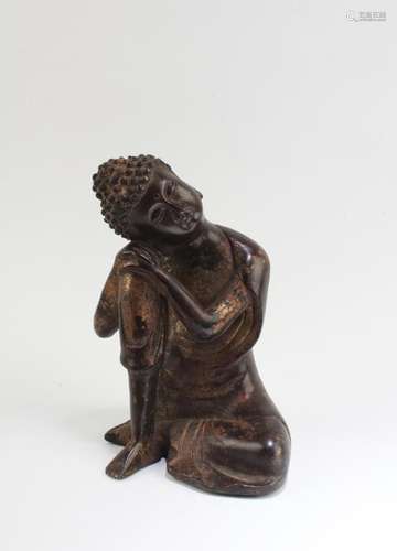 A Gilt Bronze Buddha Statue