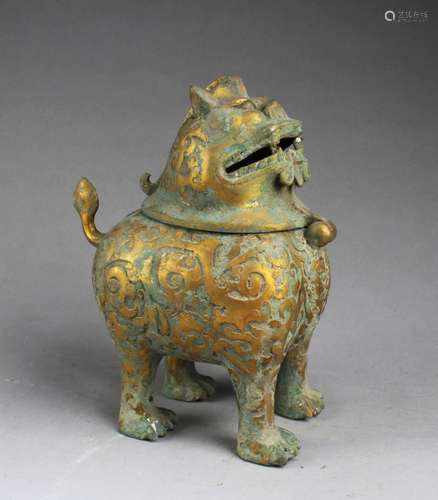 A Bronze Incense Burner