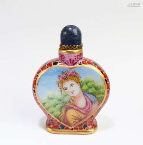 Chinese Peking Glass Snuff Bottle