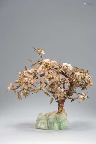 A jadeite tree ornament