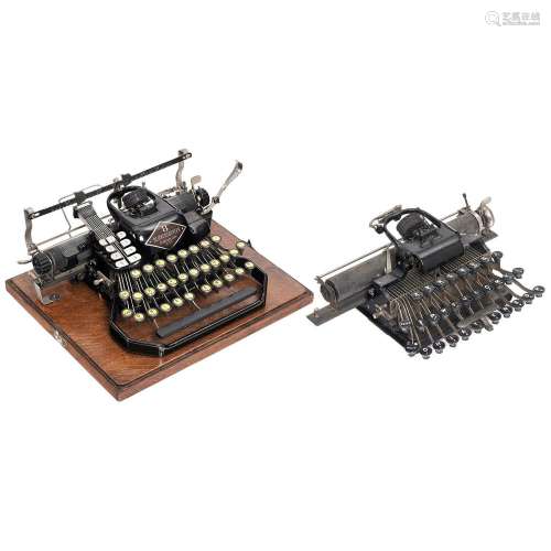 2 Blickensderfer Typewriters