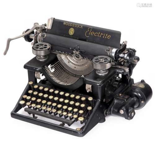 Woodstock Electrite Typewriter No. 5, c. 1925
