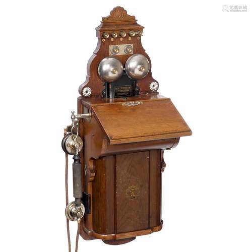 Ericsson Commonwealth Wall Telelephone Model AB 530, c. 1905