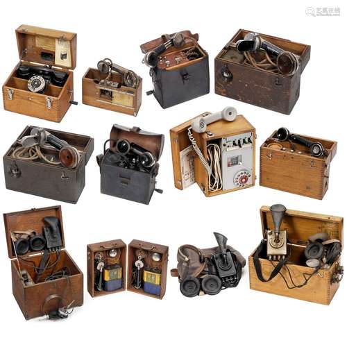 Collection of Portable Telephones