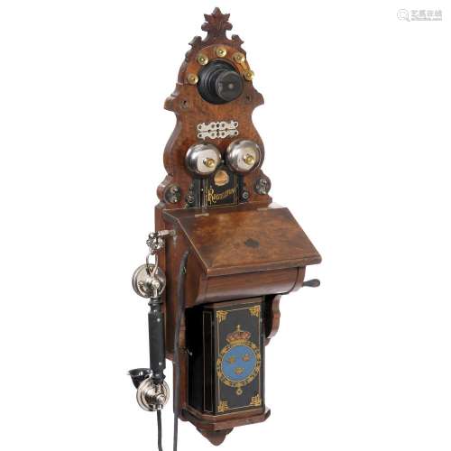 Ericsson Model 315 Wall Telephone, 1882 onwards