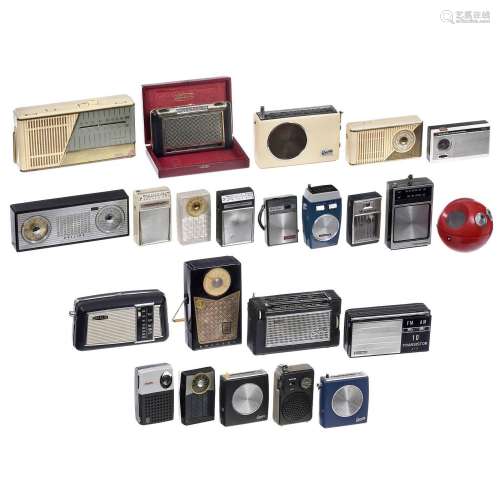 Collection of Transistor Radios