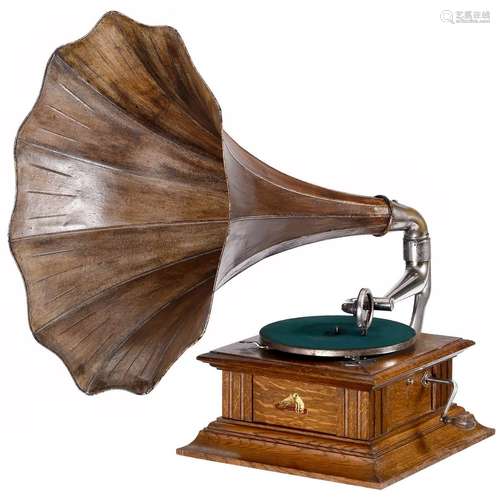 HMV Horn Gramophone, c. 1915