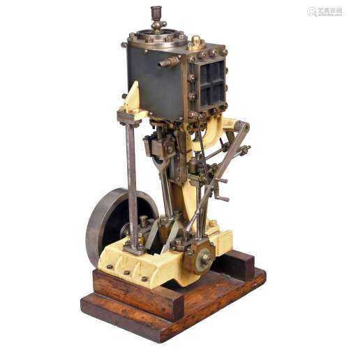 Precision Model of a Vertical Single-Cylinder Steam Engine, ...