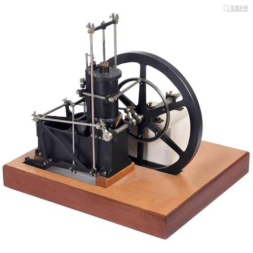 Working Model of a Single-Cylinder Steam Engine