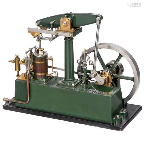 Stuart Walking Beam Model Steam Engine, c. 1980