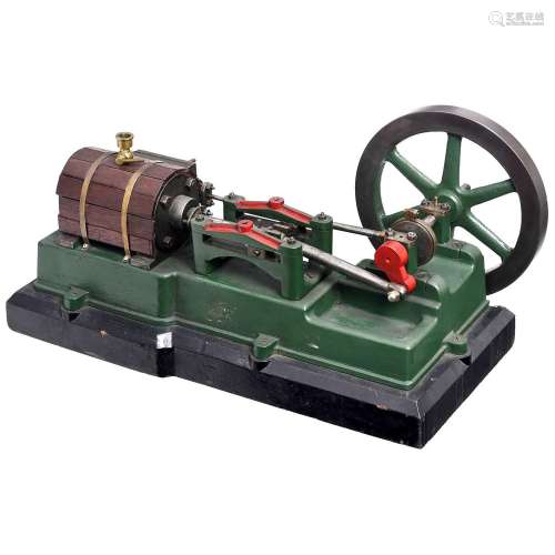 Model of a Live-Steam Single-Cylinder Horizontal Mill Engine...