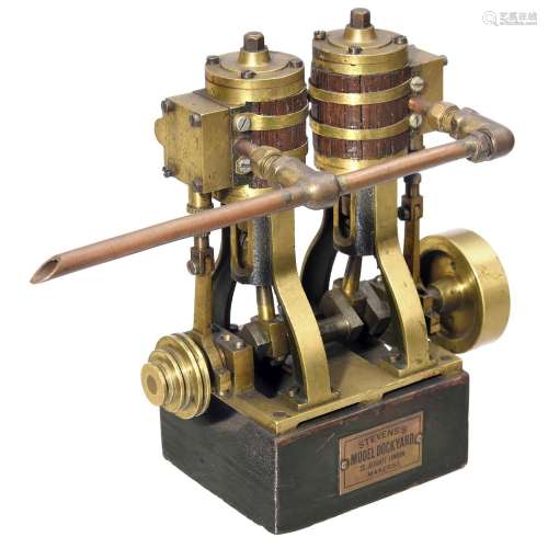 Double-Cylinder Marine Screw Engine, c. 1920