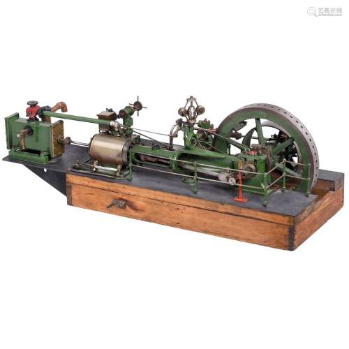Large Model of a Live-Steam Single-Cylinder Condensing Steam...