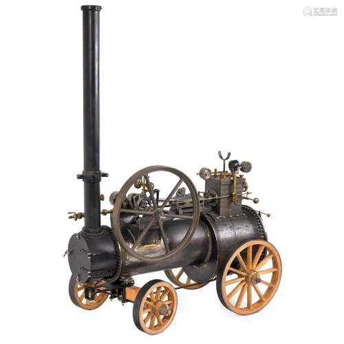 1 ½ in. Scale Model of a Horse-Drawn Portable Engine, c. 198...