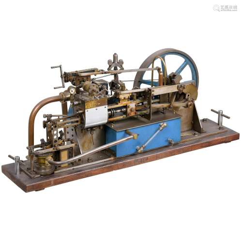 Well-Engineered Working Model of a Single-Cylinder Steam Eng...