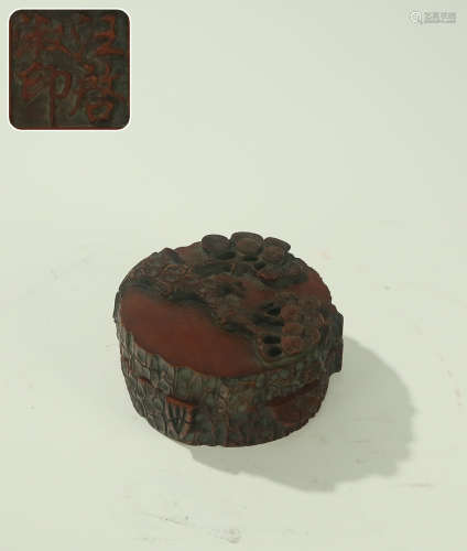 The Chinese Qing Dynasty 【Songhus Stone ·Inkpad】