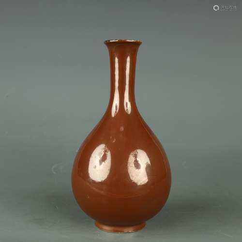 Chinese Song Dynasty Ziding Yuhu Spring Bottle