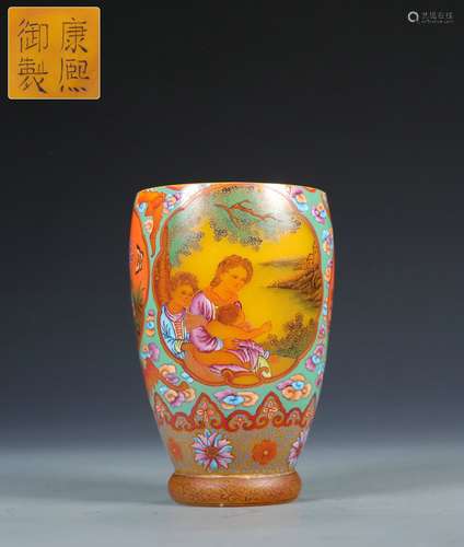 The Chinese Qing Dynasty'Made for Emperor Kang Xi' Western B...