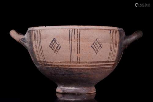 EAST GREEK POTTERY DRINKING BOWL