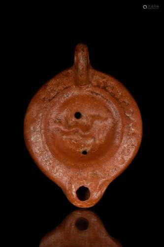 ROMAN TERRACOTTA OIL LAMP