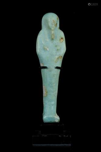 EGYPTIAN FAIENCE UHABTI