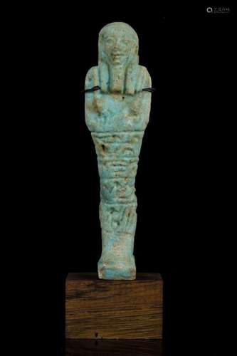 EGYPTIAN FAIENCE SHABTI