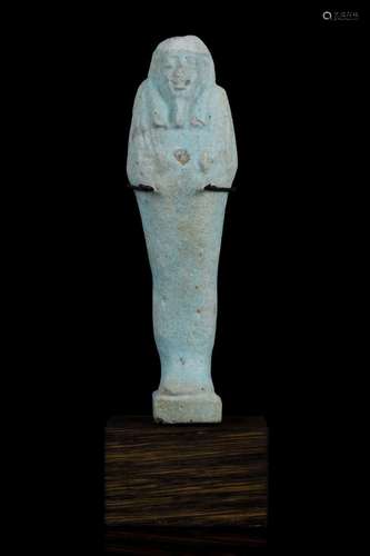 EGYPTIAN FAIENCE SHABTI