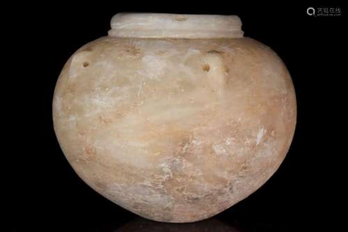 GREEK CYCLADIC ALABASTER JAR