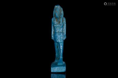 EGYPTIAN FAIENCE THOTH AMULET