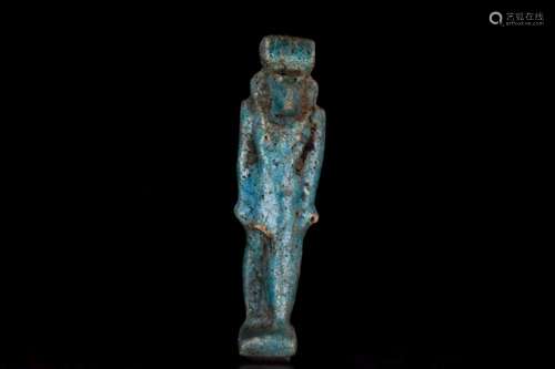 EGYPTIAN FAIENCE THOTH AMULET