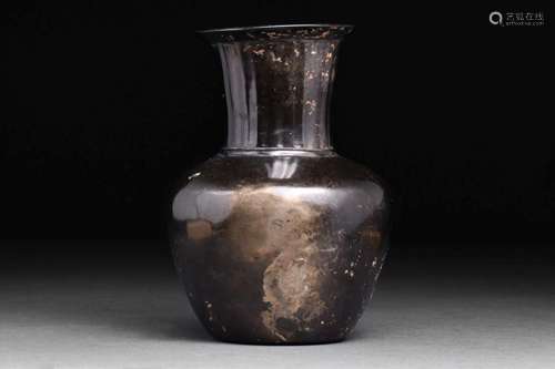 SASANIAN BRONZE FLASK