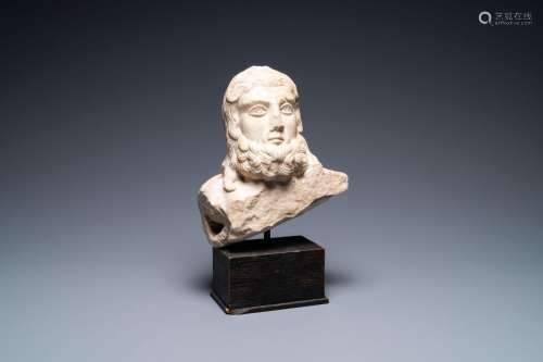 A Roman provincial marble bust of Zeus, 2nd/4th C.