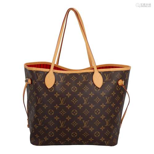 LOUIS VUITTON Shopper "NEVERFULL MM", Koll.: 2016,...