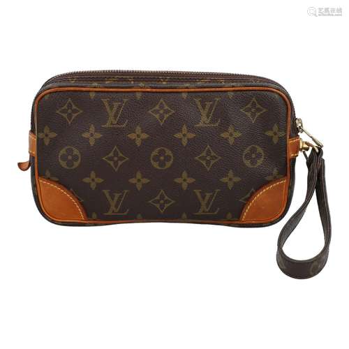 LOUIS VUITTON VINTAGE Clutch "MARLY DRAGONE", Koll...