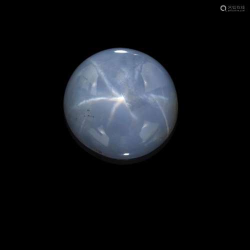 Greyish-Blue Star Sapphire