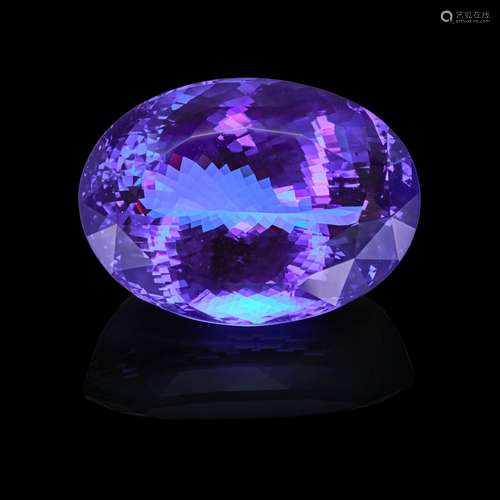 Spectacular Tanzanite--"A MEMBER OF 100 CARATS CLUB&quo...