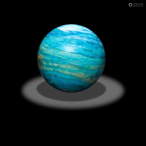 Stunning, Rare Blue Opal Sphere