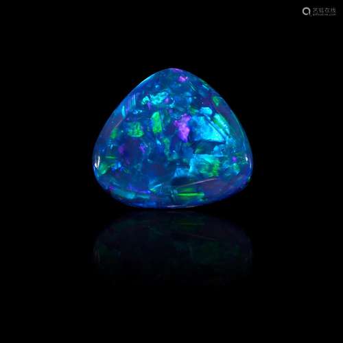 Black Opal with "Chaff Pattern"