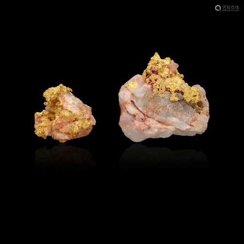 Two Gold-in-Quartz Specimens