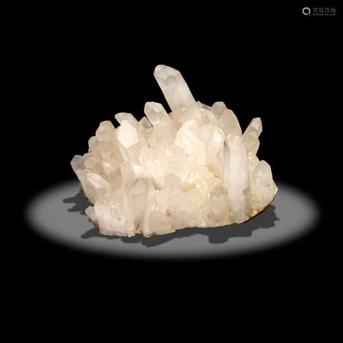 Rock Crystal Quartz Cluster