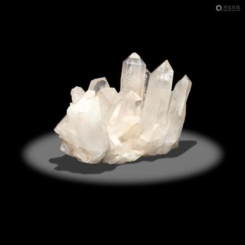 Rock Crystal Quartz Cluster