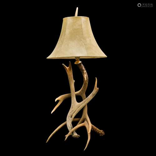 Deer Antler Table Lamp