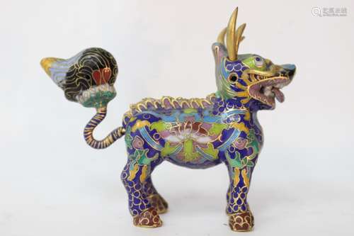 Chinese Cloisonne Kirin