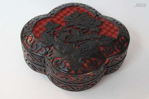 Chinese Cinnabar Case