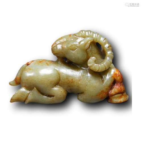 Chinese Jade Goat