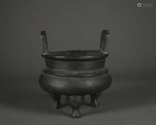 A bronze censer,Qing dynasty